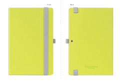 Wordsmith Notebook with Pen Loop Green