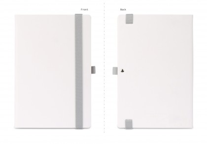 Wordsmith Notebook with Pen Loop White