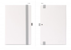 Wordsmith Notebook with Pen Loop White
